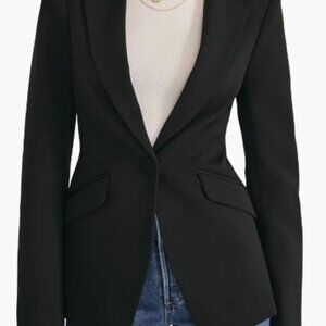 Favorite Daughter Classic Black Suit Jacket